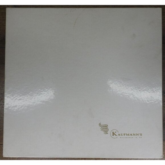 NWT Vintage Turbo Orlon Acrylic  Knit Fringe Scarf & Glove Set Red & White - Picture 3 of 4